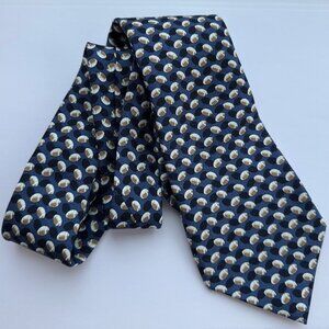 Boys' Tossed Football Silk Tie - Vineyard Vines